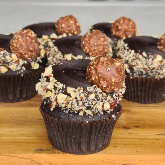Chocolate Hazelnut Cupcakes 6 Pack