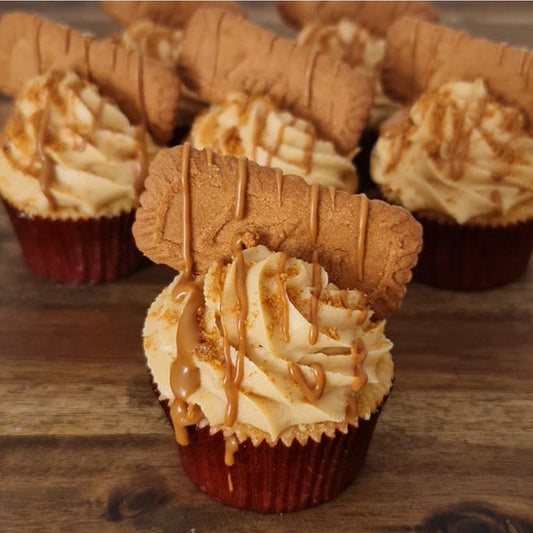 Biscoff Cupcakes 6 Pack