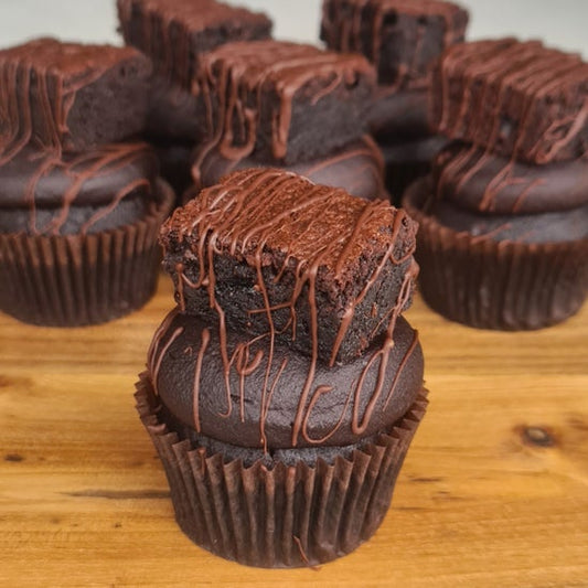 Chocoholics Dream Cupcakes 6 Pack