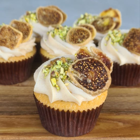 Fig & Cinnamon Cupcakes 6 Pack
