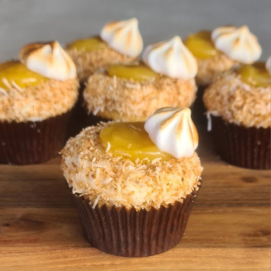Lemon Coconut Cupcakes 6 Pack