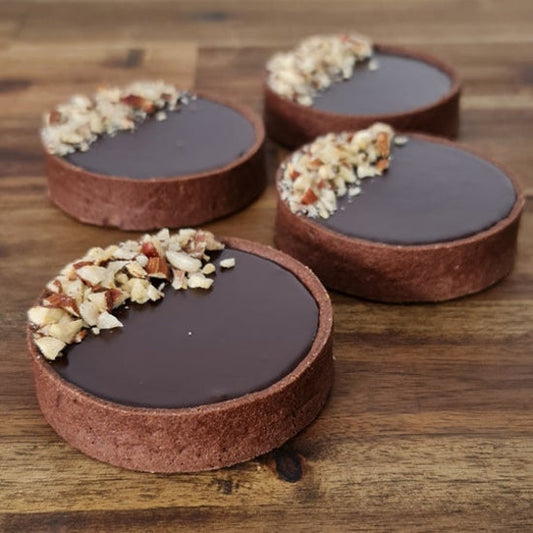 Chocolate Hazelnut Tarts 6 Pack