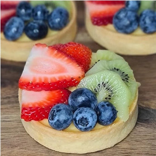 Fruit Custard Tarts 6 Pack