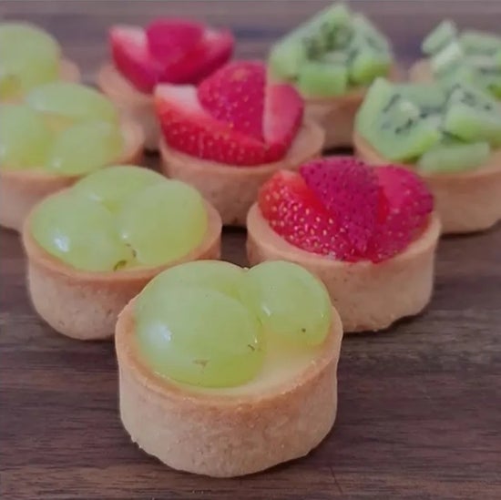 Fruit Custard Tartlets 12 Pack